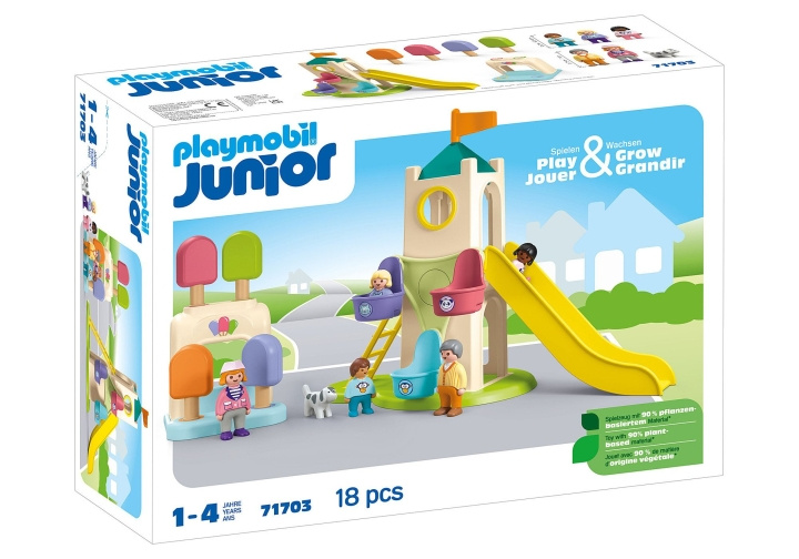 Playmobil JUNIOR: Eventyrtårnet med iskrembod (71703) i gruppen LEKER, BARN OG BABY / Leker / Leksaker hos TP E-commerce Nordic AB (C86056)