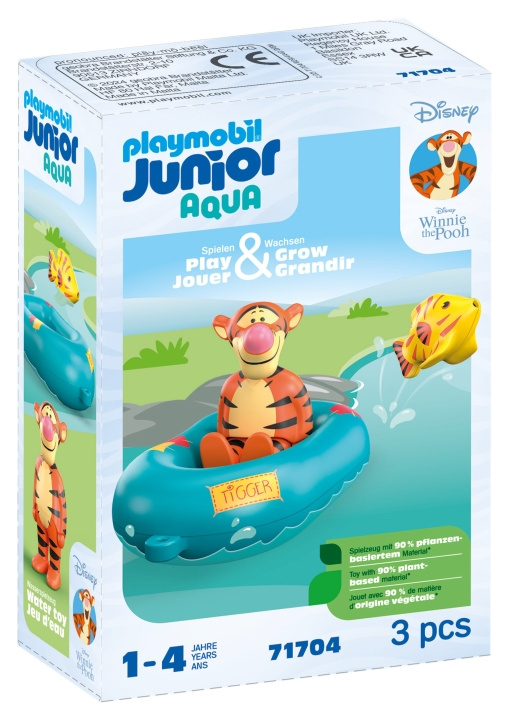 Playmobil JUNIOR & Disney: Tigergubbens gummibåt (71704) i gruppen LEKER, BARN OG BABY / Leker / Leksaker hos TP E-commerce Nordic AB (C86065)