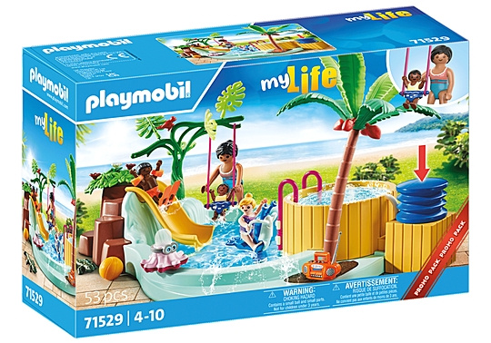 Playmobil Barnebasseng med boblebad (71529) i gruppen LEKER, BARN OG BABY / Leker / Leksaker hos TP E-commerce Nordic AB (C86073)