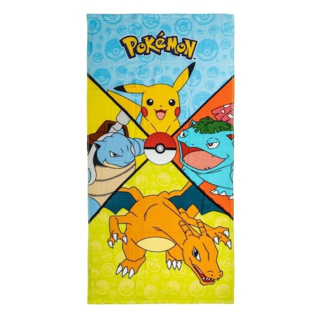 Pokémon Håndkle - 70 x 140 cm - Pokémon (POK719) i gruppen LEKER, BARN OG BABY / Babyprodukter / Bad hos TP E-commerce Nordic AB (C86074)