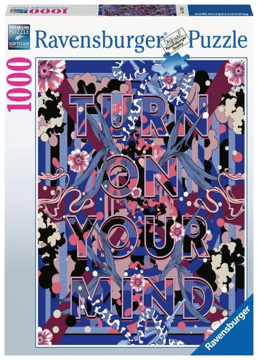 Ravensburger Puslespill Turn On Your Mind 1000p i gruppen LEKER, BARN OG BABY / Leker / Barnas puslespill hos TP E-commerce Nordic AB (C86103)