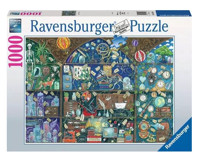 Ravensburger Puslespill Kuriositetskabinett 1000p i gruppen LEKER, BARN OG BABY / Leker / Barnas puslespill hos TP E-commerce Nordic AB (C86107)