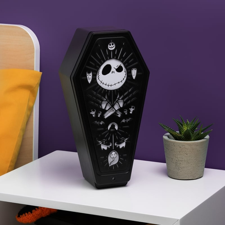 Paladone Nightmare Before Christmas Coffin 3D-lys i gruppen Elektronikk / Lys / Bordlamper hos TP E-commerce Nordic AB (C86114)