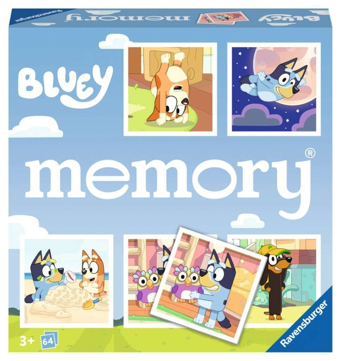 Ravensburger Bluey memory® i gruppen LEKER, BARN OG BABY / Leker / Brettspill / Barnespill hos TP E-commerce Nordic AB (C86121)