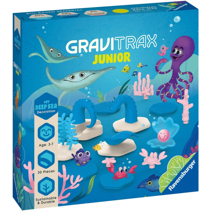 Ravensburger GraviTrax Junior Extension Ocean i gruppen LEKER, BARN OG BABY / Leker / Eksperiment & DIY hos TP E-commerce Nordic AB (C86125)