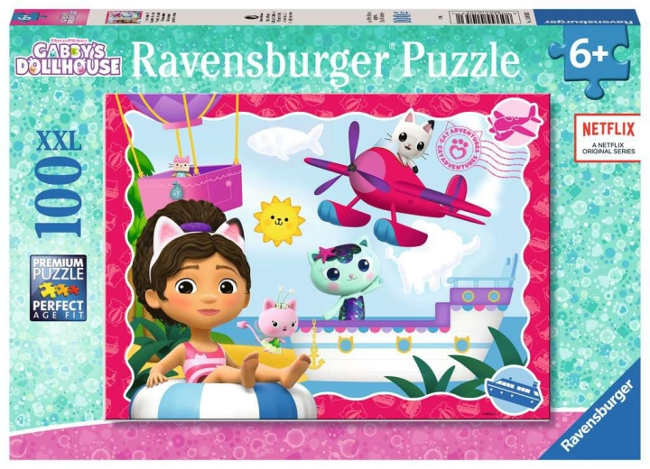 Ravensburger Puslespill Gabbys dukkehus 100p i gruppen LEKER, BARN OG BABY / Leker / Barnas puslespill hos TP E-commerce Nordic AB (C86149)