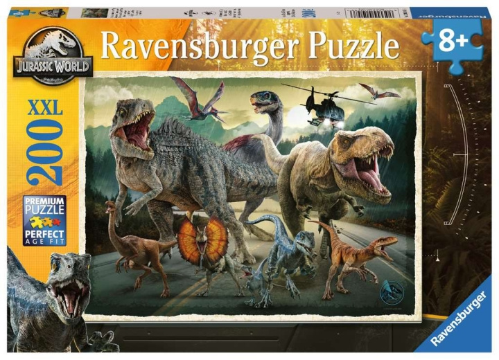 Ravensburger Puslespill Jurassic World 200p i gruppen LEKER, BARN OG BABY / Leker / Barnas puslespill hos TP E-commerce Nordic AB (C86151)