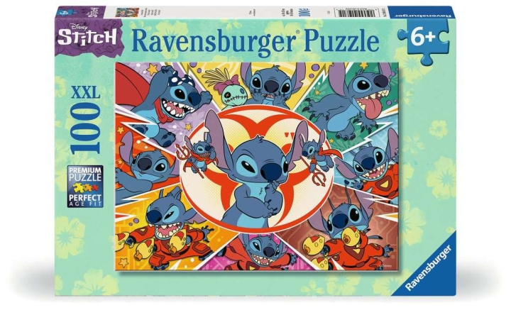 Ravensburger Puslespill Disney Stitch 100p i gruppen LEKER, BARN OG BABY / Leker / Barnas puslespill hos TP E-commerce Nordic AB (C86154)