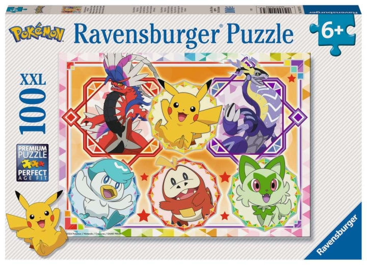 Ravensburger Pokémon puslespill 100p i gruppen LEKER, BARN OG BABY / Leker / Barnas puslespill hos TP E-commerce Nordic AB (C86156)