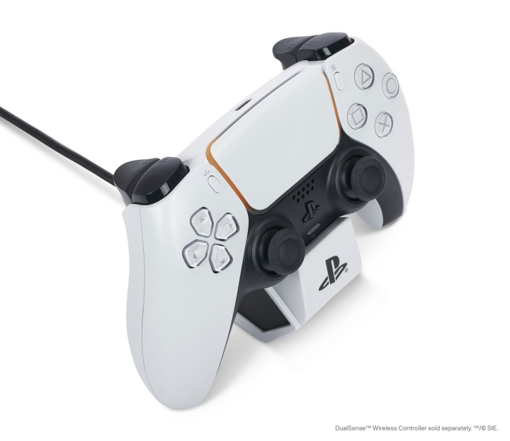 PowerA Solo ladestasjon for PS5 DualSense Wireless Controller - Hvit (Playstation 5) i gruppen Elektronikk / TV-spill & tilbehør / Nintendo Switch hos TP E-commerce Nordic AB (C86187)