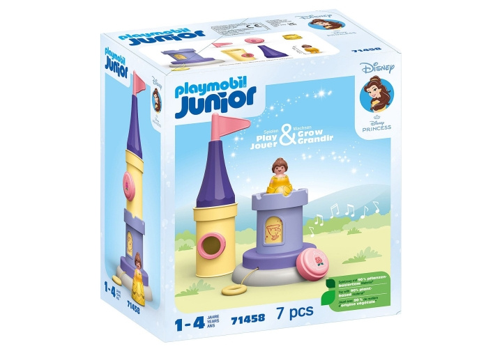 Playmobil JUNIOR & Disney: Belles leketårn med lyd (71458) i gruppen LEKER, BARN OG BABY / Leker / Lekesett hos TP E-commerce Nordic AB (C86265)