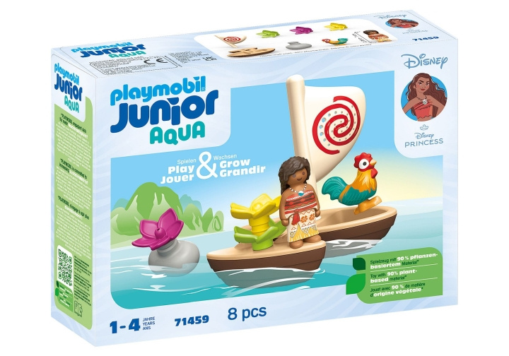 Playmobil JUNIOR & Disney: Moanas seilbåt (71459) i gruppen LEKER, BARN OG BABY / Leker / Lekesett hos TP E-commerce Nordic AB (C86266)