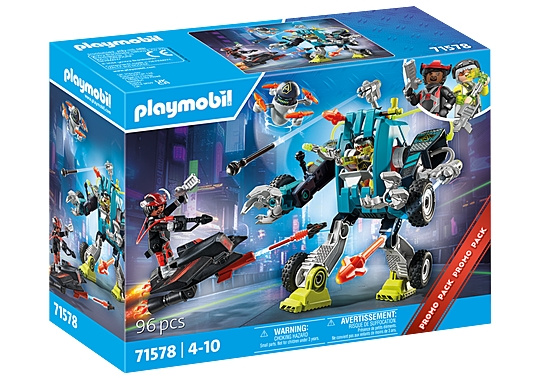 Playmobil Robot vs. seilfly (71578) i gruppen LEKER, BARN OG BABY / Leker / Leksaker hos TP E-commerce Nordic AB (C86268)