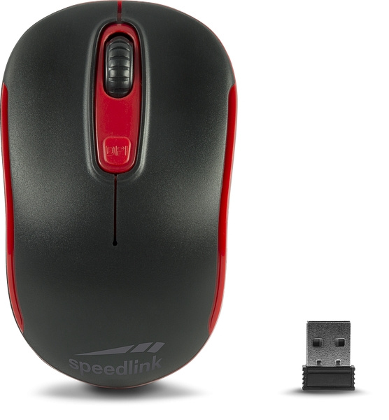 Speedlink CEPTICA Mouse - trådløs, svart-rød i gruppen Datautstyr / GAMING / Mus hos TP E-commerce Nordic AB (C86278)