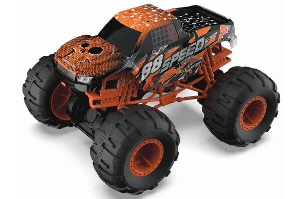 TEC-TOY Speed Monster R/C 1:12, 2,4G 7,4V, gyro og lyd - Oransje (471259) i gruppen LEKER, BARN OG BABY / Radiostyrt / Radiostyrte biler hos TP E-commerce Nordic AB (C86308)