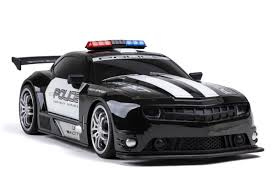 TEC-TOY Police Chase R/C 1:12, 2,4GHz 7,4V Li-Ion, svart (471402) i gruppen LEKER, BARN OG BABY / Radiostyrt / Radiostyrte biler hos TP E-commerce Nordic AB (C86309)