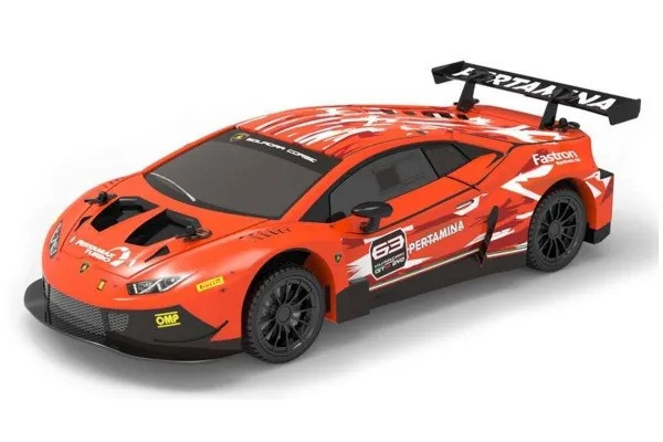 TEC-TOY Lamborghini Huracan GT3 R/C 1:24 2,4GHz - Oransje (471333) i gruppen LEKER, BARN OG BABY / Radiostyrt / Radiostyrte biler hos TP E-commerce Nordic AB (C86312)