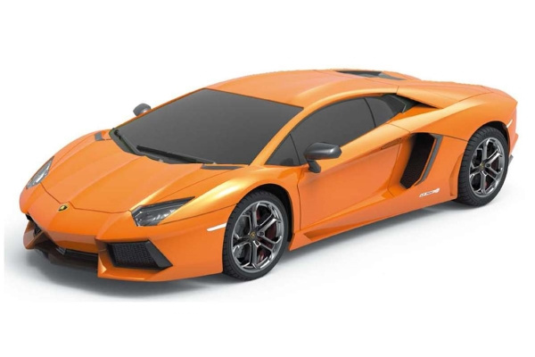 TEC-TOY Lamborghini Aventador LP 700-4 R/C 1:24 - Oransje (471329) i gruppen LEKER, BARN OG BABY / Radiostyrt / Radiostyrte biler hos TP E-commerce Nordic AB (C86314)