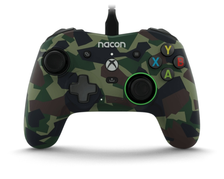 NACON Pro Compact kablet kontroller Camo Green /Xbox Series X i gruppen Elektronikk / TV-spill & tilbehør / Xbox Series X hos TP E-commerce Nordic AB (C86337)