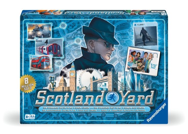 Ravensburger Scotland Yard (Nordisk) - 10822675 i gruppen LEKER, BARN OG BABY / Leker / Brettspill / Familiespill hos TP E-commerce Nordic AB (C86351)