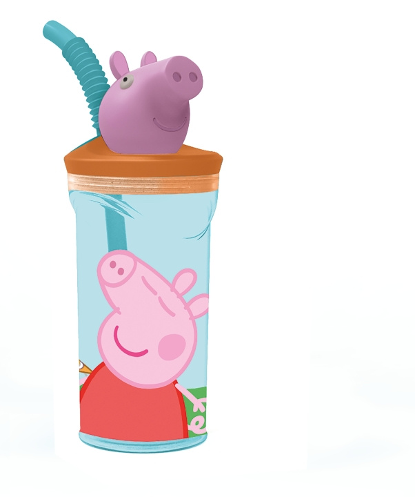 Peppa Pig Peppa Pig Stor - Glass, 3D-figur - (48666) i gruppen LEKER, BARN OG BABY / Spise & drikke / Tåteflasker & tilbehør hos TP E-commerce Nordic AB (C86375)