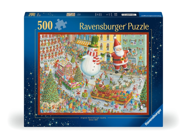 Ravensburger Puslespill Her kommer julen! 500p (12000382) i gruppen LEKER, BARN OG BABY / Leker / Barnas puslespill hos TP E-commerce Nordic AB (C86389)