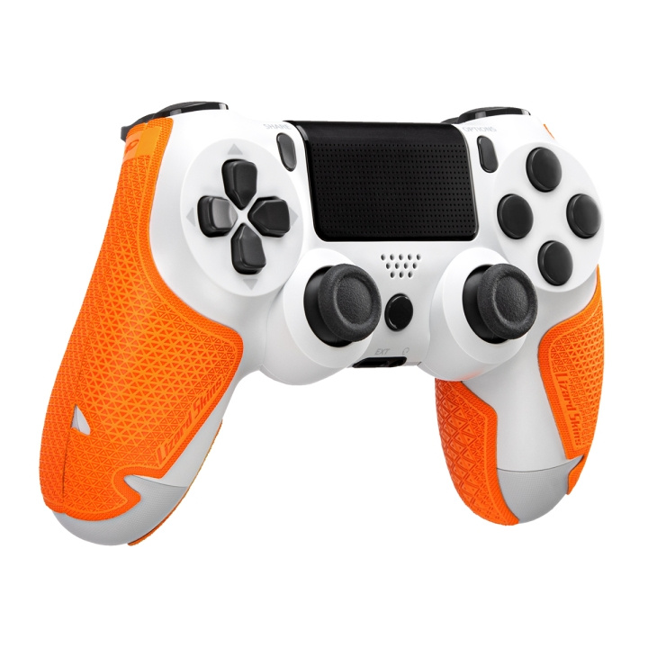 LIZARD SKINS DSP-kontrollergrep for PlayStation 4 - Mandarin i gruppen Elektronikk / TV-spill & tilbehør / Sony PlayStation 4 hos TP E-commerce Nordic AB (C86397)