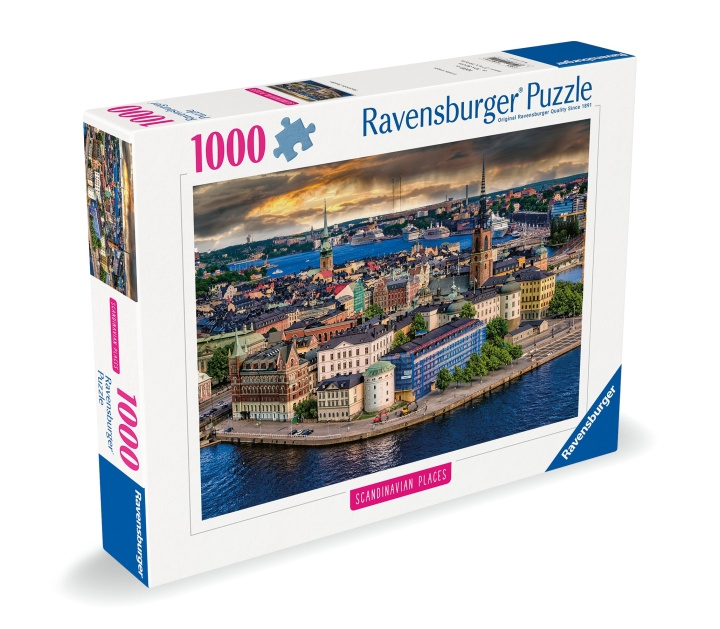 Ravensburger Puslespill Skandinavisk Stockholm Sverige 1000p (12000114) i gruppen LEKER, BARN OG BABY / Leker / Barnas puslespill hos TP E-commerce Nordic AB (C86401)