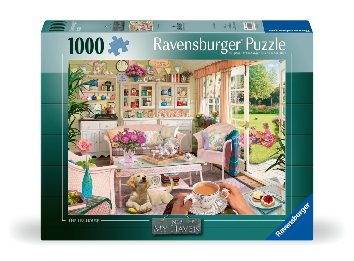 Ravensburger Puslespill The Tea Shed 1000p (12000164) i gruppen LEKER, BARN OG BABY / Leker / Barnas puslespill hos TP E-commerce Nordic AB (C86402)