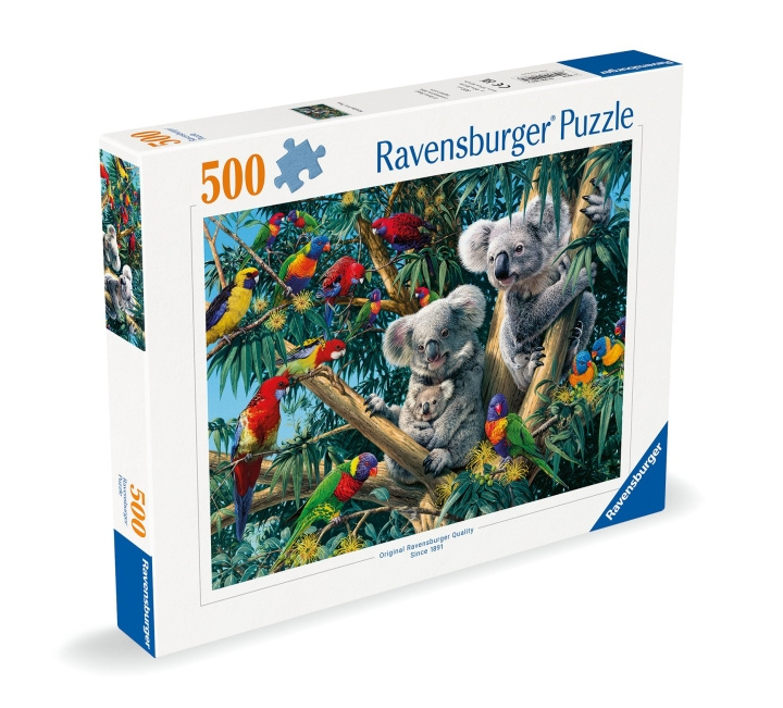 Ravensburger Puslespill Koalaer i et tre 500p (12000206) i gruppen LEKER, BARN OG BABY / Leker / Barnas puslespill hos TP E-commerce Nordic AB (C86409)