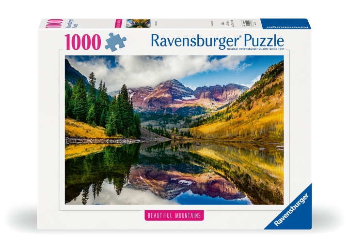 Ravensburger Puslespill Aspen, Colorado 1000p (12000255) i gruppen LEKER, BARN OG BABY / Leker / Barnas puslespill hos TP E-commerce Nordic AB (C86419)