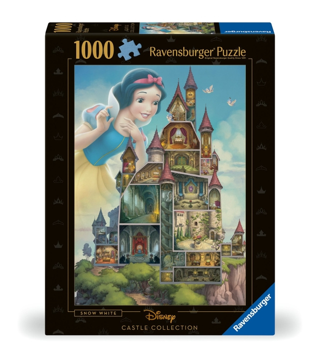 Ravensburger Puslespill Disney Slott Snøhvit 1000p (12000257) i gruppen LEKER, BARN OG BABY / Leker / Barnas puslespill hos TP E-commerce Nordic AB (C86421)