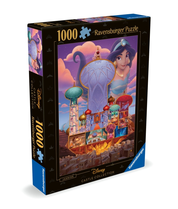 Ravensburger Puslespill Disney Slott Sjasmin 1000p (12000258) i gruppen LEKER, BARN OG BABY / Leker / Barnas puslespill hos TP E-commerce Nordic AB (C86422)