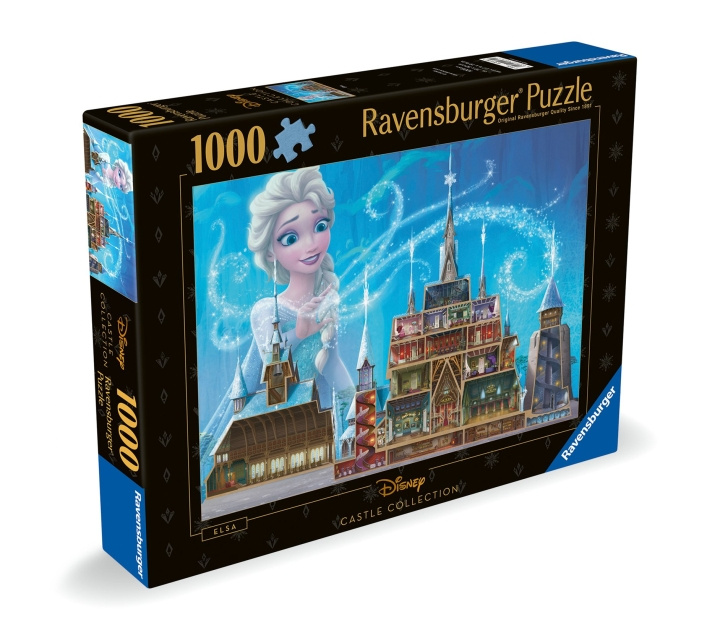 Ravensburger Puslespill Disney Castles Elsa 1000p (12000261) i gruppen LEKER, BARN OG BABY / Leker / Barnas puslespill hos TP E-commerce Nordic AB (C86426)