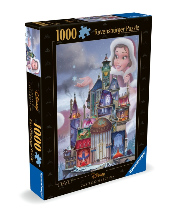 Ravensburger Puslespill Disney Castles Belle 1000p (12000262) i gruppen LEKER, BARN OG BABY / Leker / Barnas puslespill hos TP E-commerce Nordic AB (C86427)