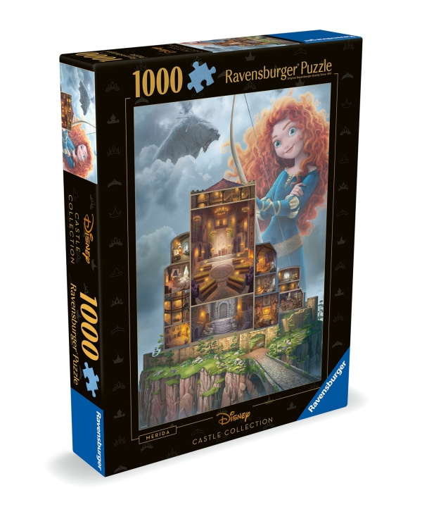 Ravensburger Puslespill Disney Slott Merida 1000p (12000263) i gruppen LEKER, BARN OG BABY / Leker / Barnas puslespill hos TP E-commerce Nordic AB (C86428)