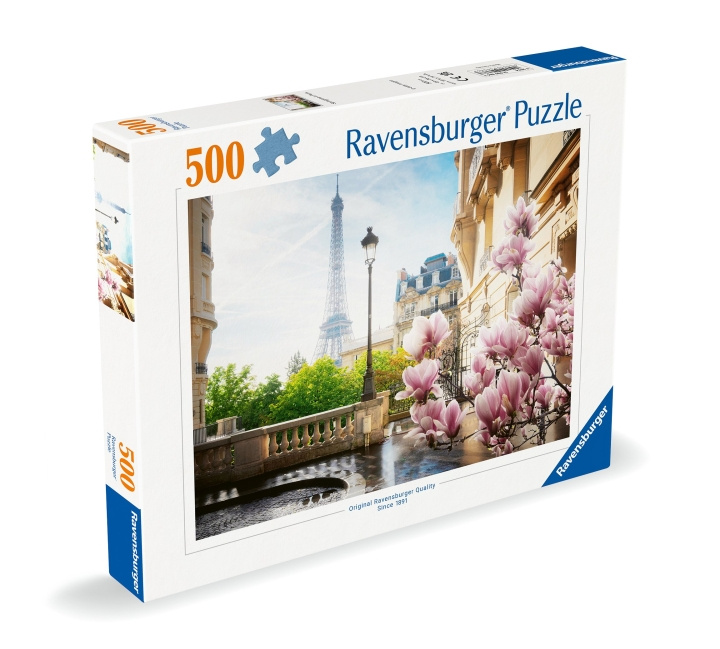 Ravensburger Puslespill Våren i Paris 500p (12000366) i gruppen LEKER, BARN OG BABY / Leker / Barnas puslespill hos TP E-commerce Nordic AB (C86449)