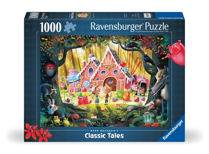 Ravensburger Puslespill Hans og Grete pass deg 1000p (12000415) i gruppen LEKER, BARN OG BABY / Leker / Barnas puslespill hos TP E-commerce Nordic AB (C86454)