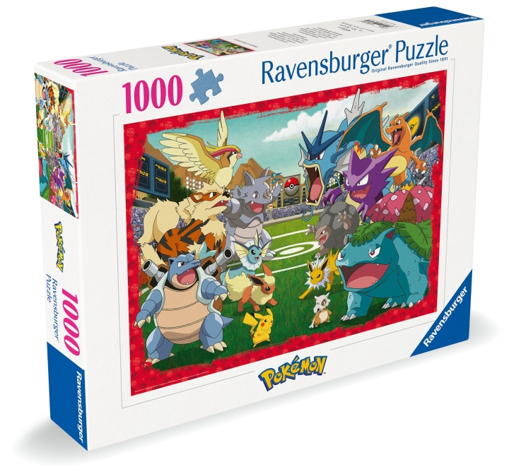 Ravensburger Puslespill Pokémon Showdown 1000p (12000628) i gruppen LEKER, BARN OG BABY / Leker / Barnas puslespill hos TP E-commerce Nordic AB (C86460)