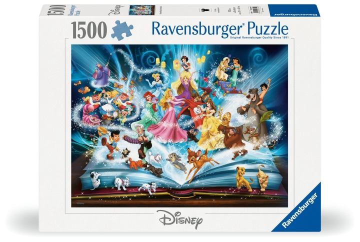 Ravensburger Puslespill Disneys Magiske Historiebok 1500p (12000710) i gruppen LEKER, BARN OG BABY / Leker / Barnas puslespill hos TP E-commerce Nordic AB (C86472)