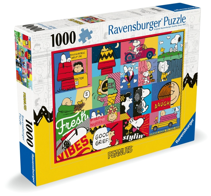 Ravensburger Puslespill Snoopy Moments 1000p (12000750) i gruppen LEKER, BARN OG BABY / Leker / Barnas puslespill hos TP E-commerce Nordic AB (C86525)