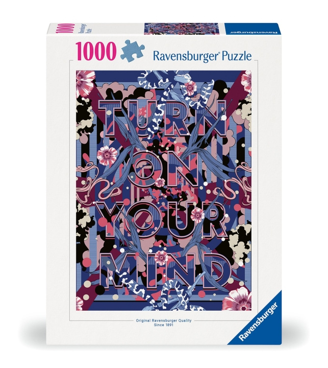 Ravensburger Puslespill Turn On Your Mind 1000p (12000783) i gruppen LEKER, BARN OG BABY / Leker / Barnas puslespill hos TP E-commerce Nordic AB (C86528)