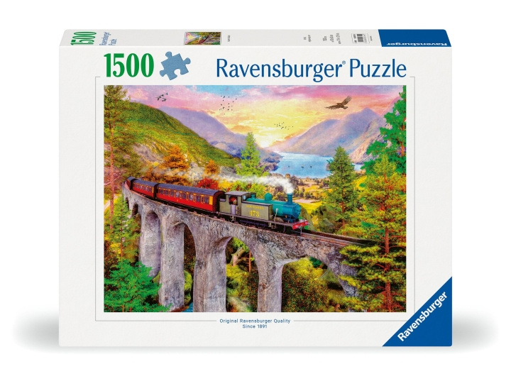 Ravensburger Puslespill Høstviadukten 1500p (12000795) i gruppen LEKER, BARN OG BABY / Leker / Barnas puslespill hos TP E-commerce Nordic AB (C86533)