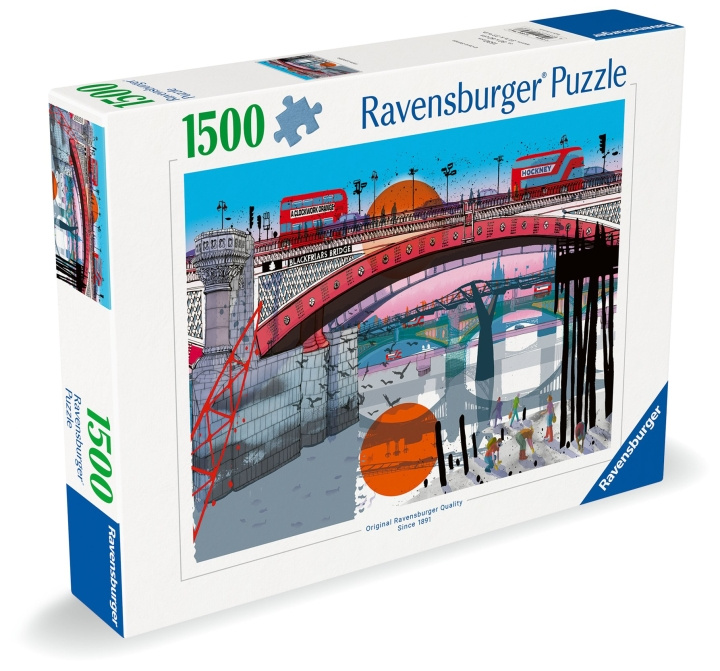 Ravensburger Puslespill I Am London 1500p (12000796) i gruppen LEKER, BARN OG BABY / Leker / Barnas puslespill hos TP E-commerce Nordic AB (C86534)