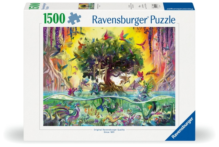 Ravensburger Puslespill Sea Unicorn 1500p (12000798) i gruppen LEKER, BARN OG BABY / Leker / Barnas puslespill hos TP E-commerce Nordic AB (C86535)