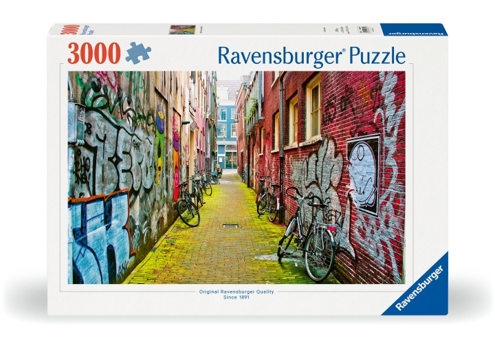 Ravensburger Puslespill Street Art Grafitti 3000p (12000807) i gruppen LEKER, BARN OG BABY / Leker / Barnas puslespill hos TP E-commerce Nordic AB (C86539)