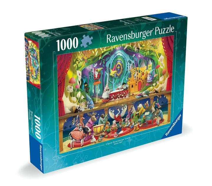 Ravensburger Puslespill Snøhvit og 7 nisser 1000p (12000827) i gruppen LEKER, BARN OG BABY / Leker / Barnas puslespill hos TP E-commerce Nordic AB (C86542)