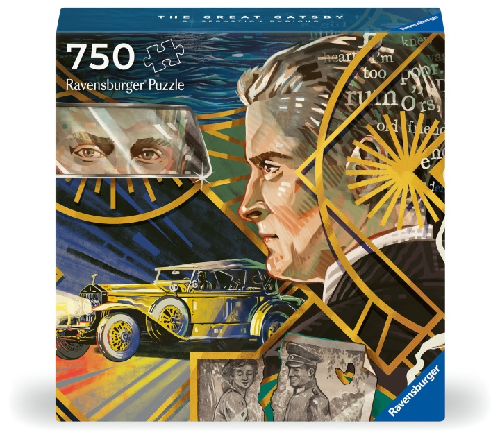 Ravensburger Puslespill Art&Soul-The Great Gatsby 750p (12000996) i gruppen LEKER, BARN OG BABY / Leker / Barnas puslespill hos TP E-commerce Nordic AB (C86552)