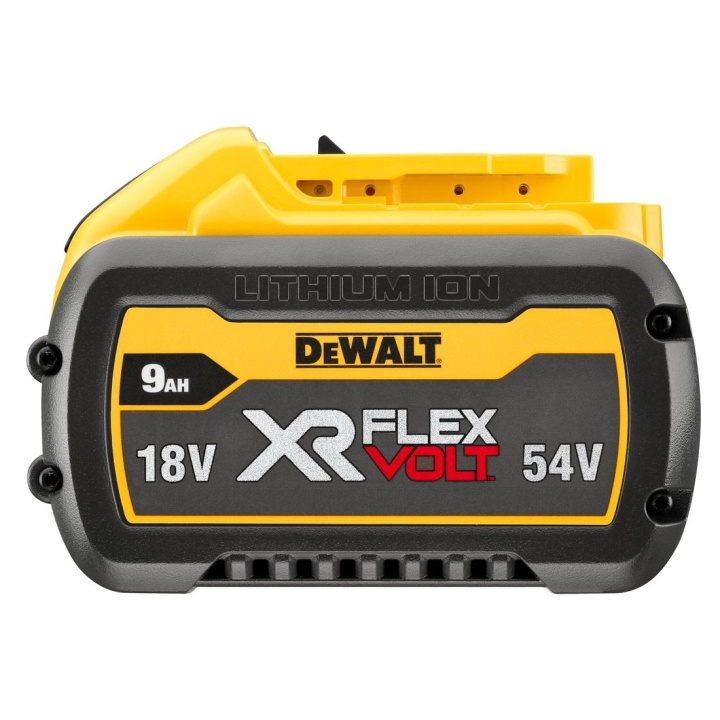 DeWALT DCB547 Flexvolt Convertible 18/54V litium-ion 9,0AH i gruppen HJEM, HUS OG HAGE / Verktøy / Batterier til Elektroverktøy hos TP E-commerce Nordic AB (C86569)