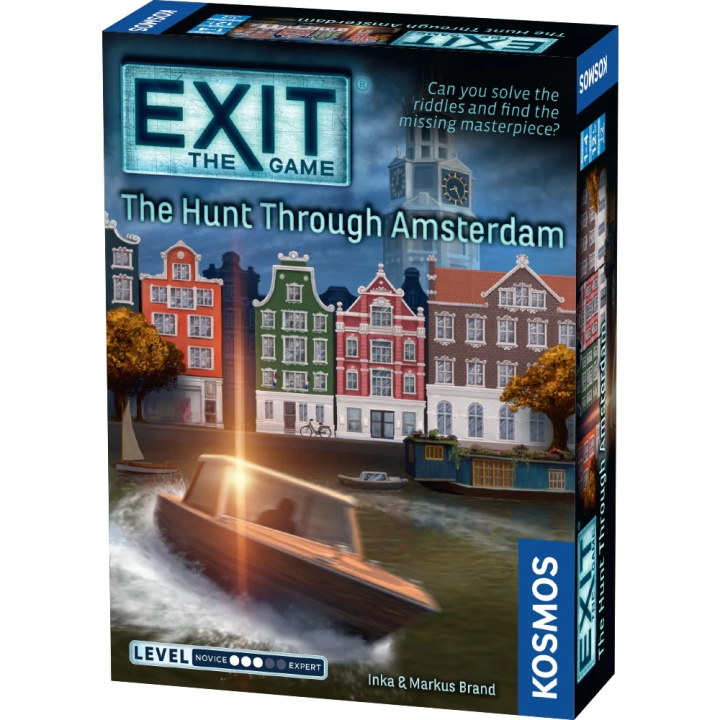 Exit: Escape Room 20: The Hunt Through Amsterdam (EN) (KOS01887) i gruppen LEKER, BARN OG BABY / Leker / Brettspill / Familiespill hos TP E-commerce Nordic AB (C86574)